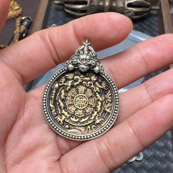 藏传喜马拉雅山吊坠项链