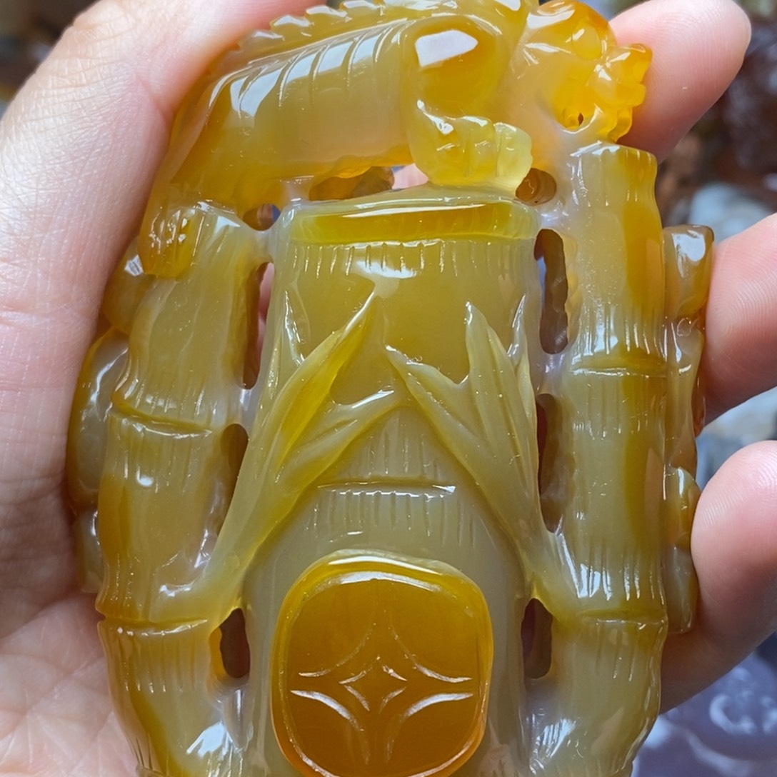 玛瑙/玉髓未镶嵌把件