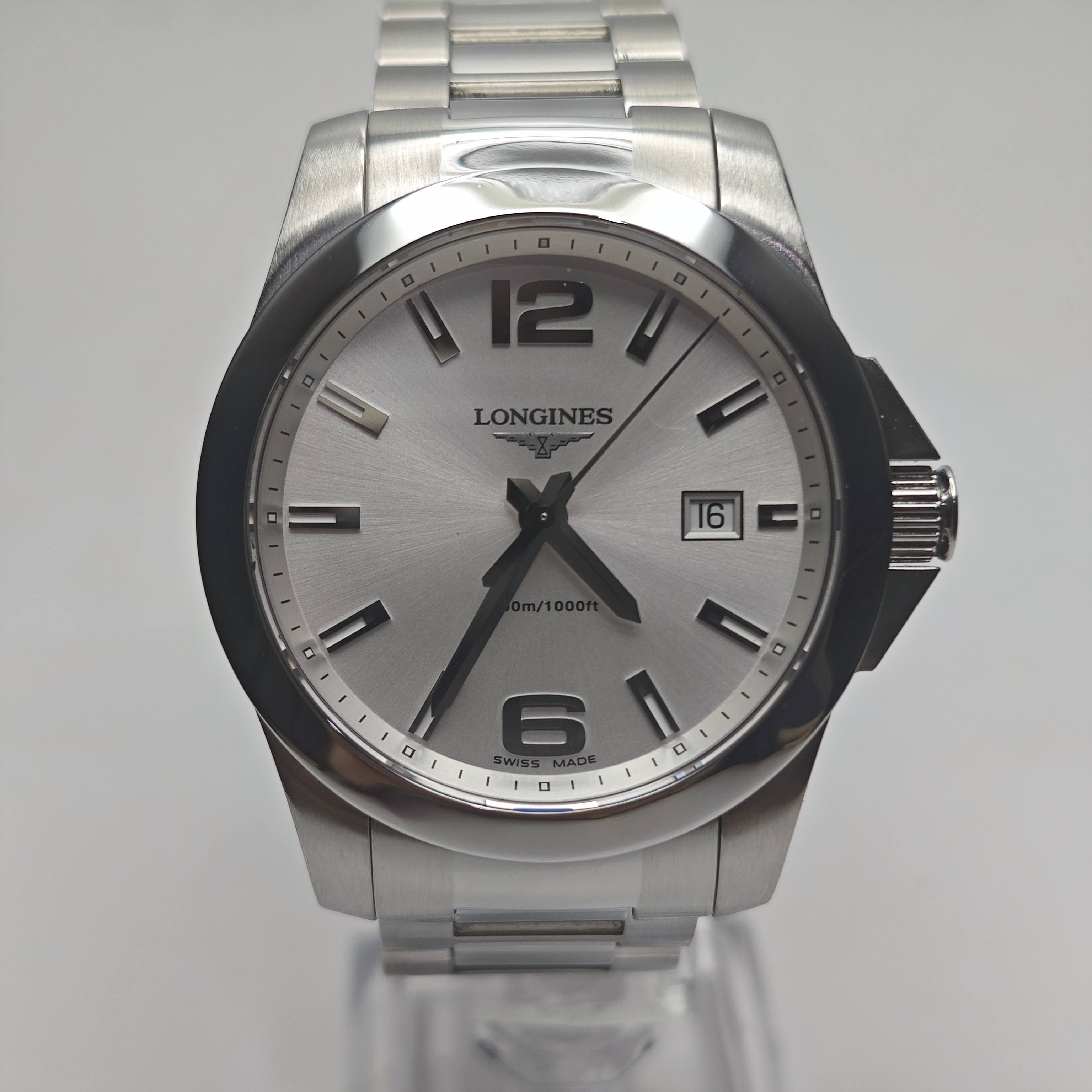 95新 Longines/浪琴 浪琴康卡斯系列表径41mm工价9800
