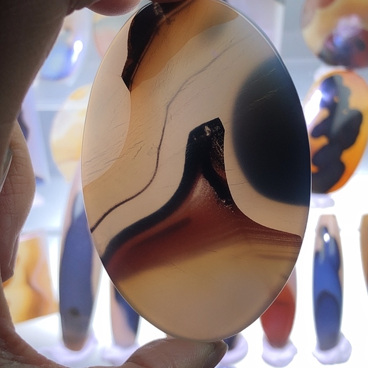 查罗石未镶嵌珠宝半成品32