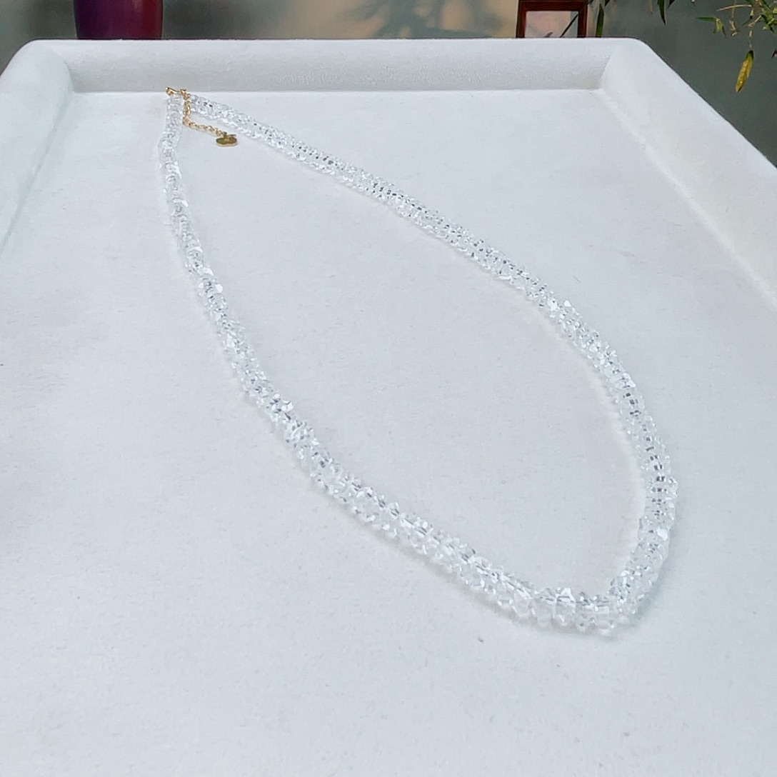 银S925镶嵌颈饰水晶水晶4.5
