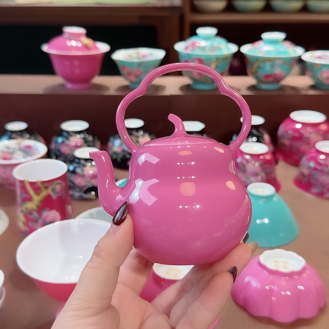 珐琅彩主人杯茶具套装