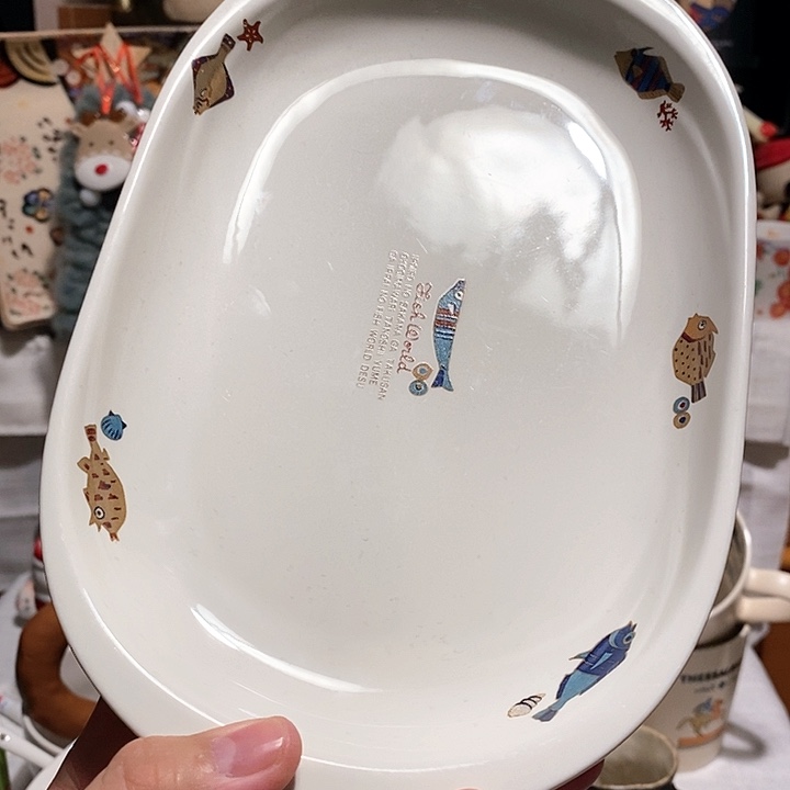 搪瓷早餐盘大盘子