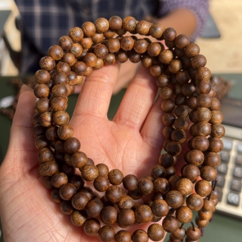 沉香手串紫棋17克卡0.7多样性发1条