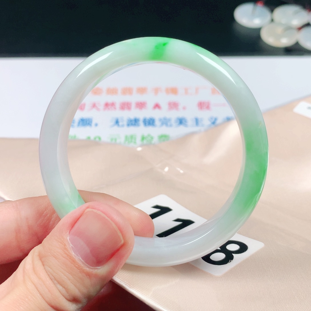 翡翠手镯未镶嵌翡翠手镯1118
