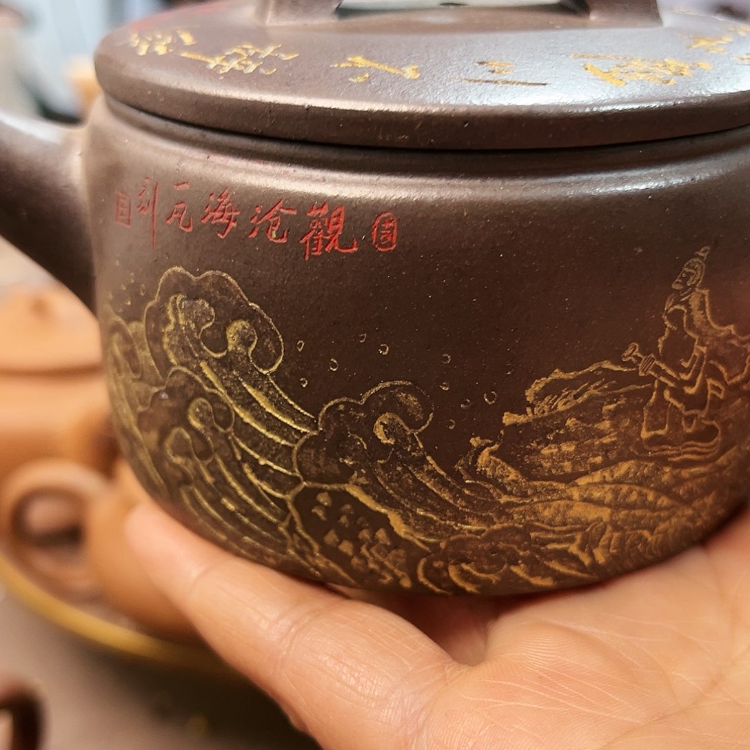 紫砂茶壶全手工制作