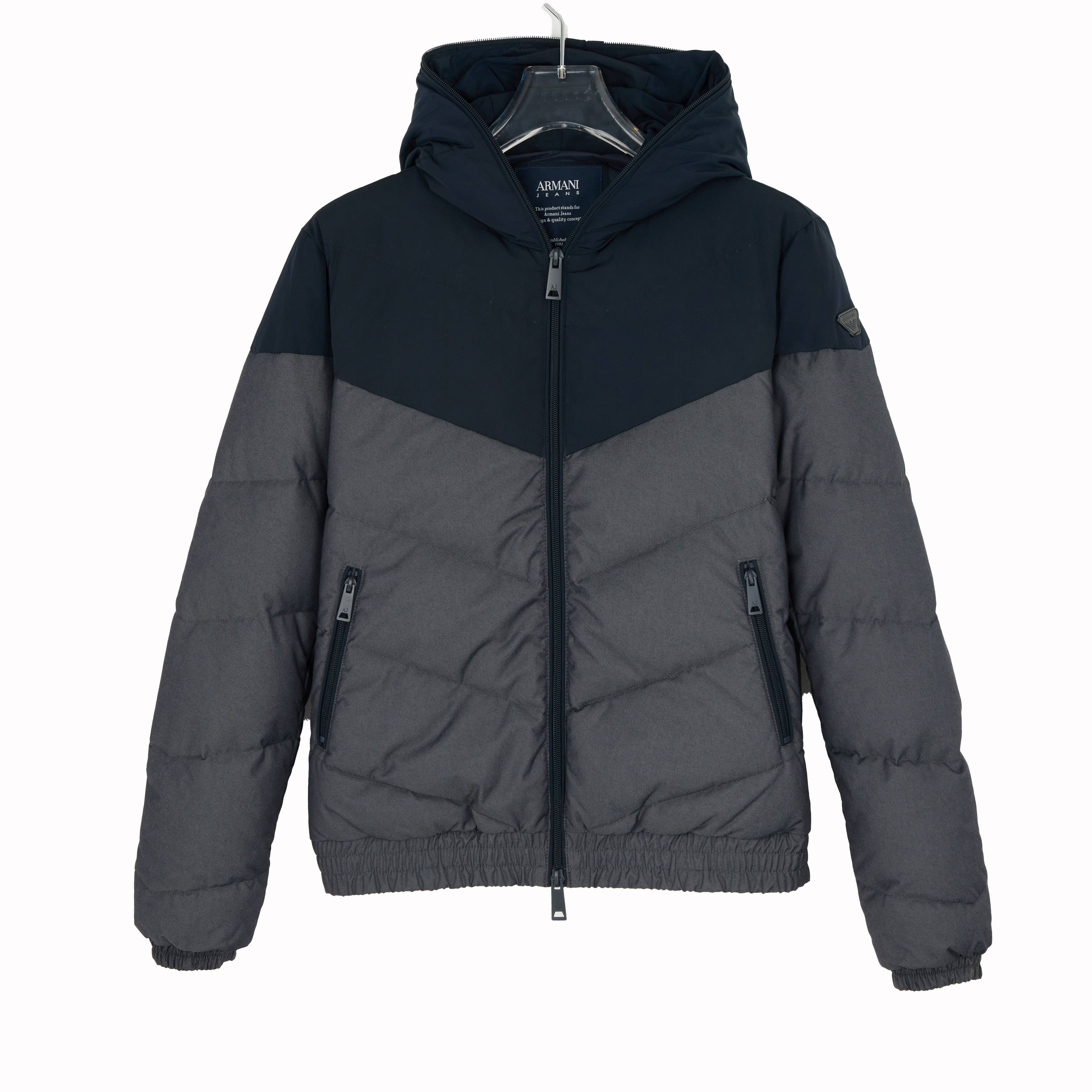 GIORGIO ARMANI/阿玛尼男式连帽羽绒服 6Y6B33 6NLAZ O541