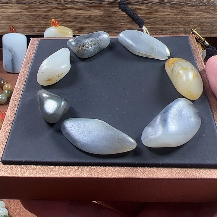 和田玉（糖玉）未镶嵌车挂