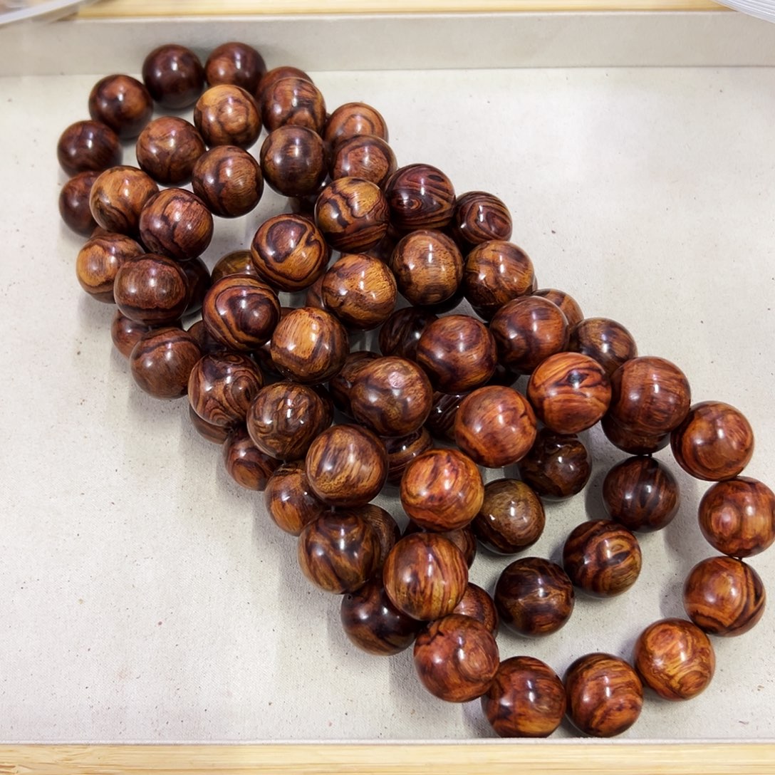 手串/手链黄花梨/降香黄檀20mm圆珠正心