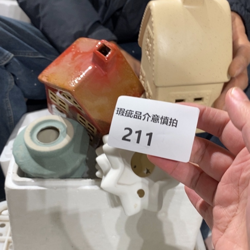 【闪购商品】摆件嘟*陶瓷摆件瑕疵特卖