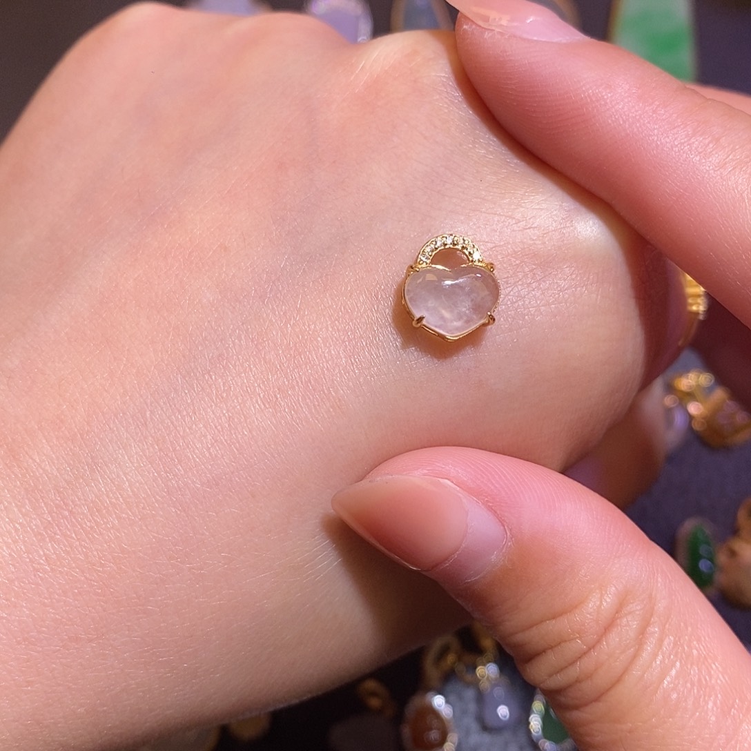 翡翠银S925镶嵌项链