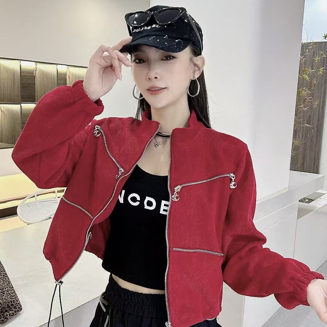 XYT7000#秋冬款小外套潮流百搭短款时尚