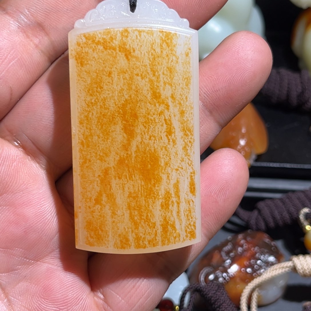 和田玉挂件未镶嵌