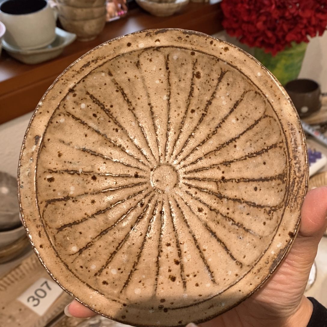 今囍陶器粗陶餐具1件