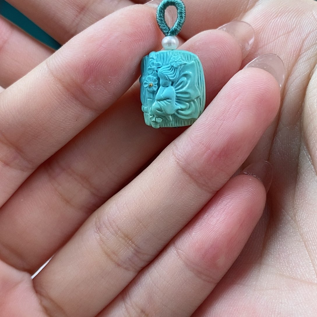 绿松石珠宝奇石未镶嵌