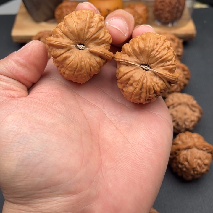 文玩核桃把件南瓜墩40.5