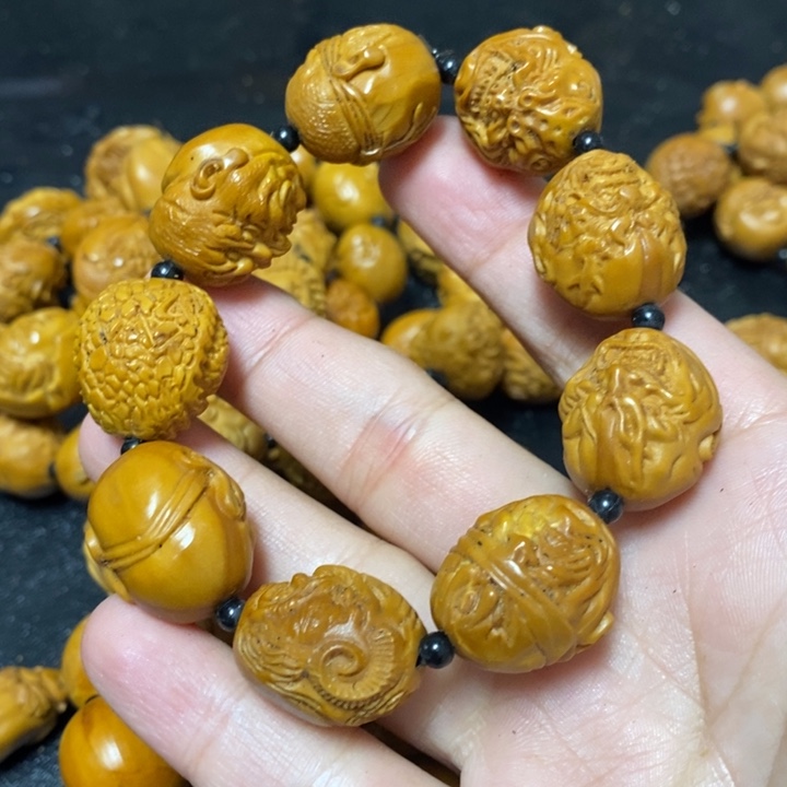 橄榄核手串/手链橄榄微瑕恶僧