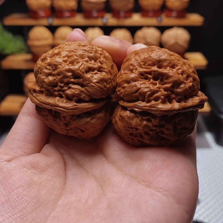 文玩核桃吊坠马蹄金蟾11