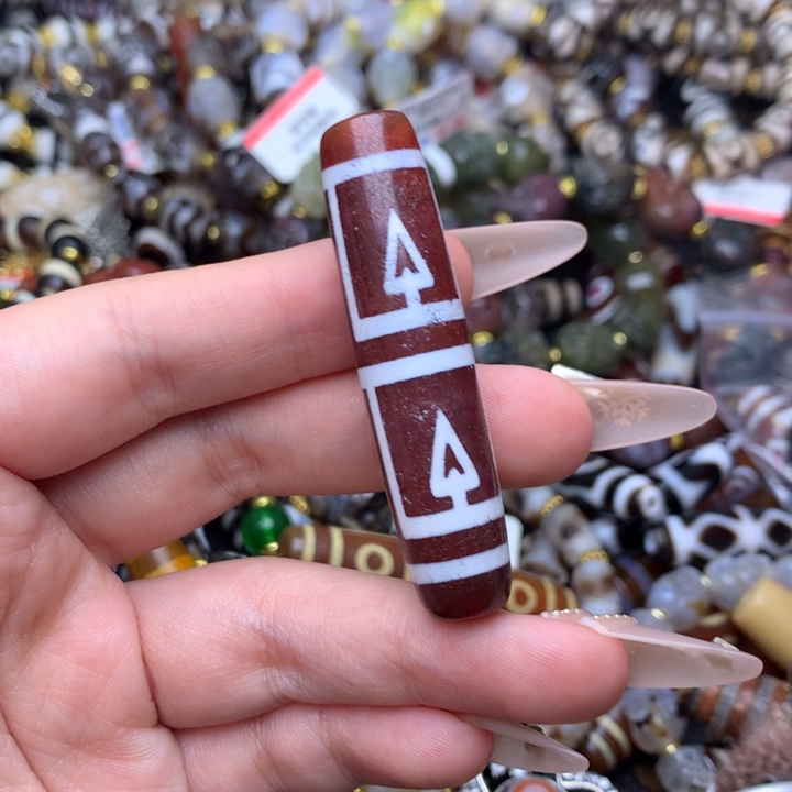 玛瑙/玉髓未镶嵌发一条