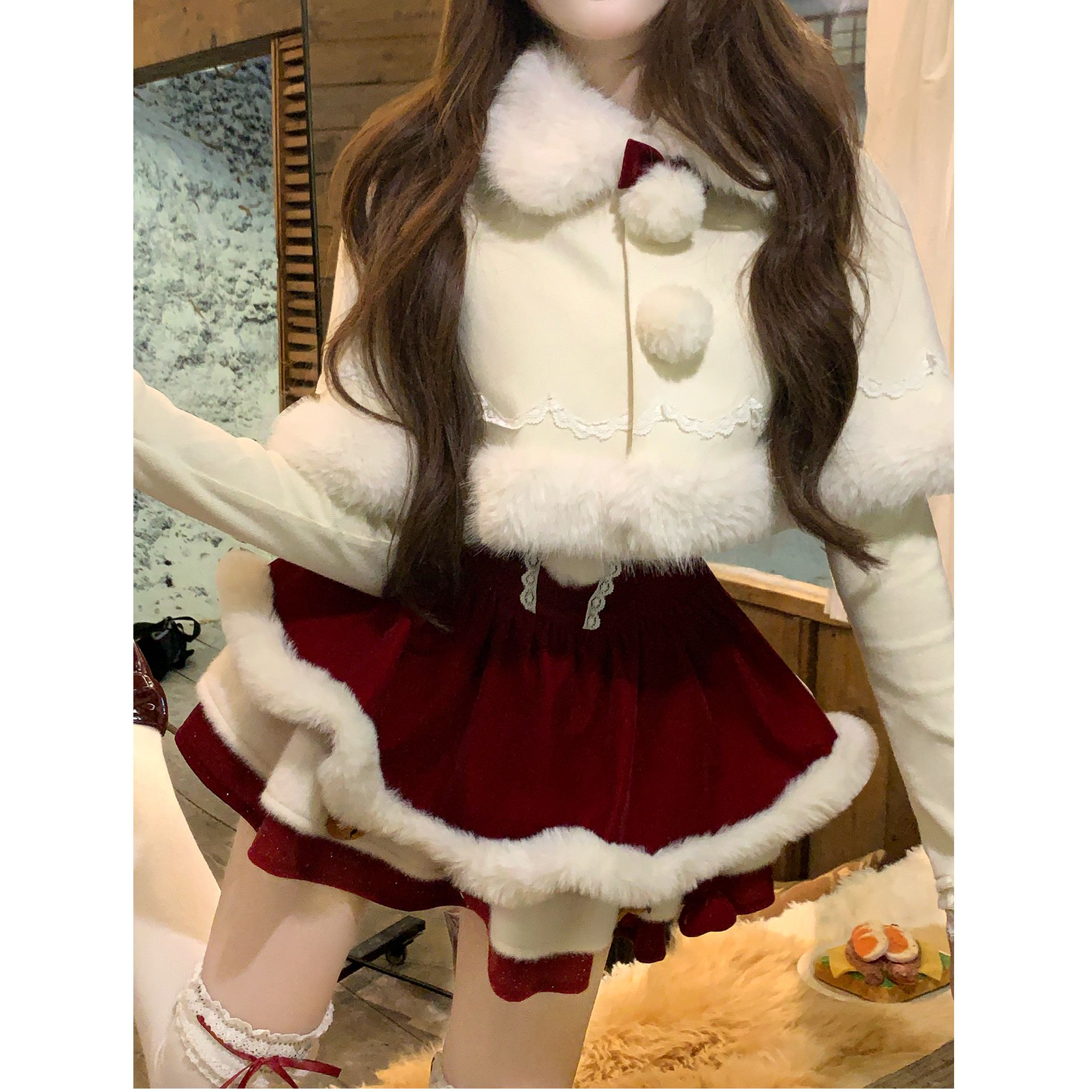 【跨年战袍】限定氛围感时尚套装连衣裙