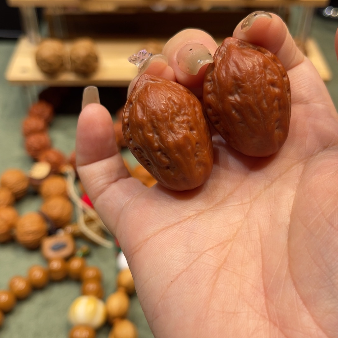 文玩核桃把件大枣孤品