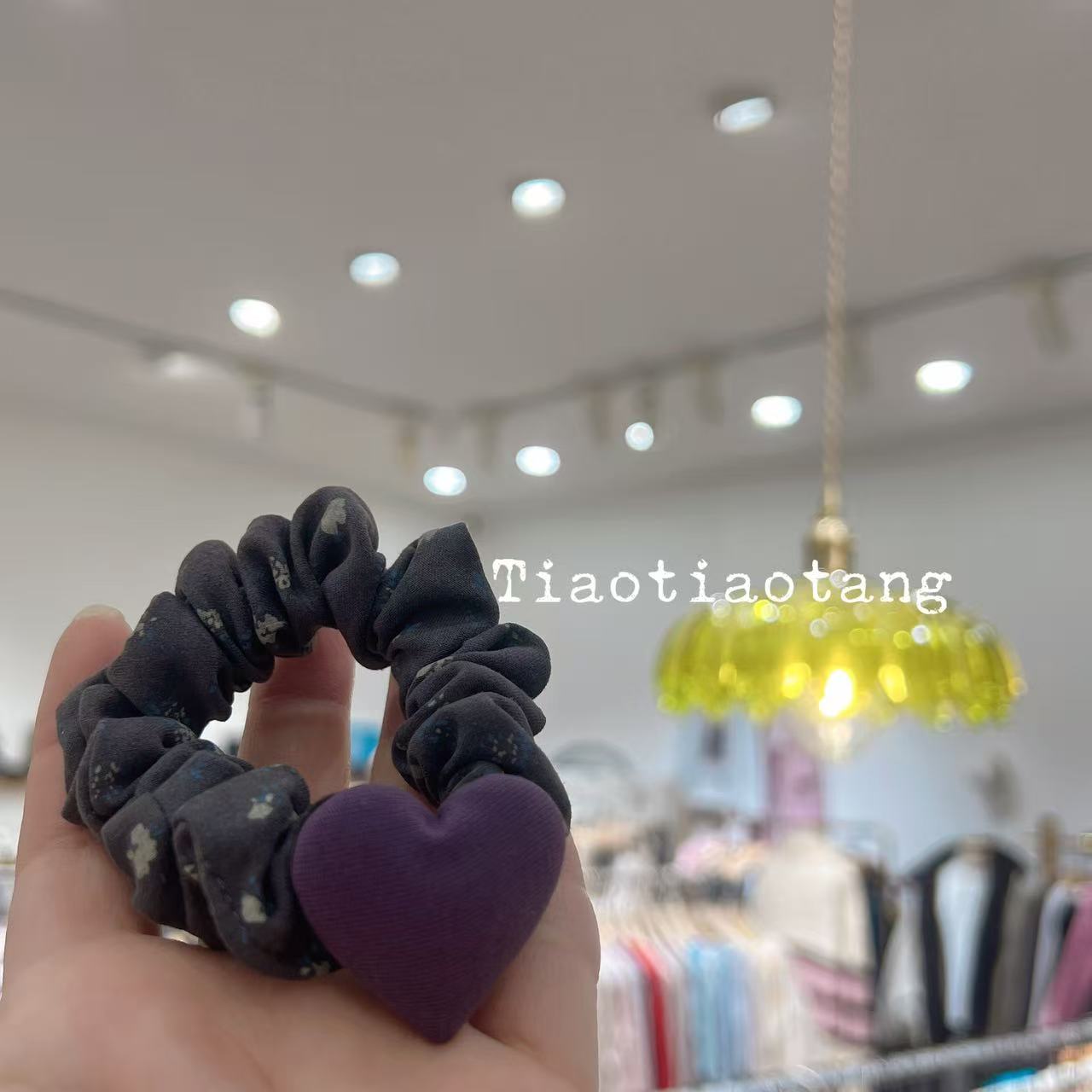 【发饰满三件飞】儿童碎花肠圈