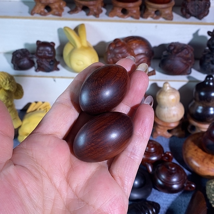 非洲紫檀（红花梨）把把木