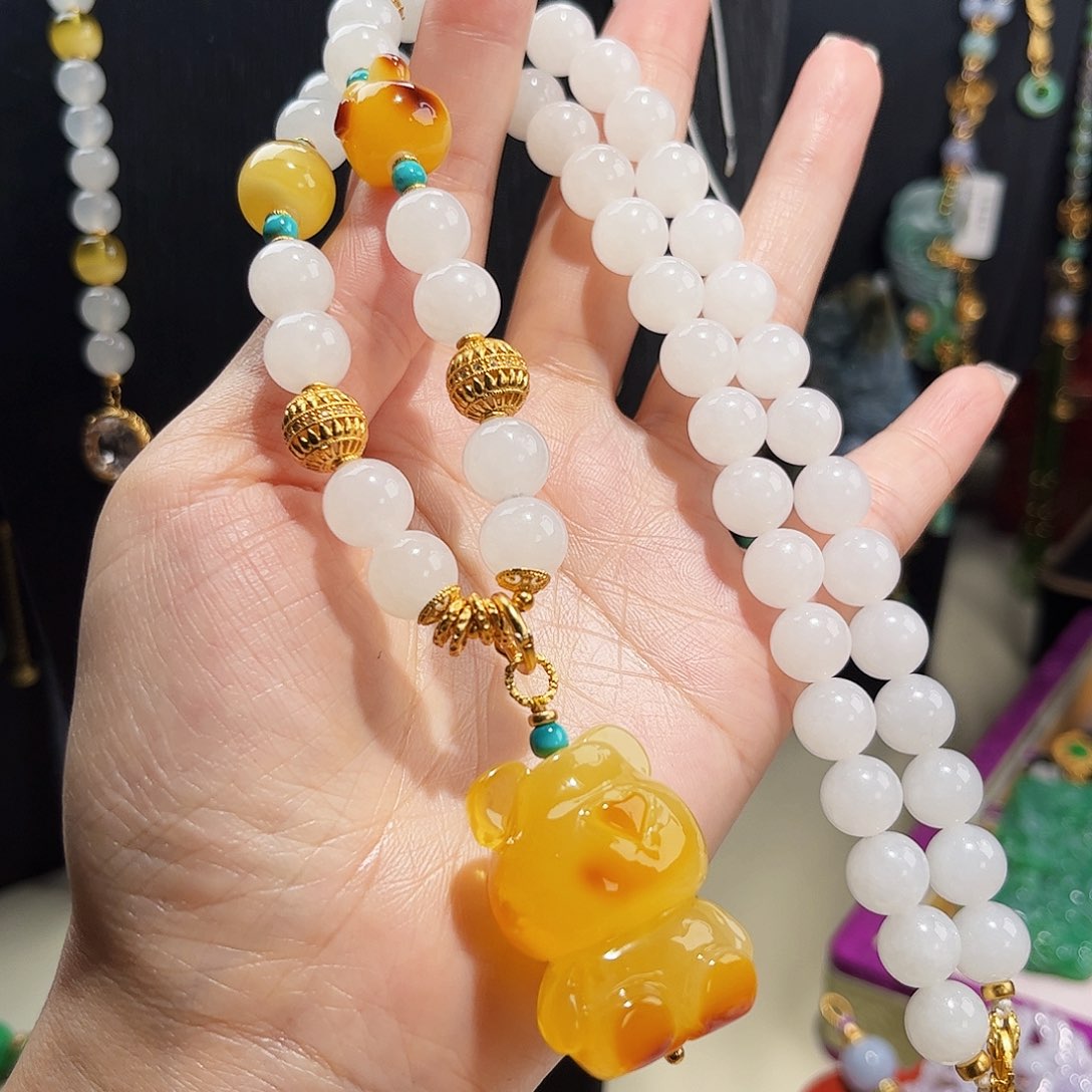 【闪购商品】和田玉（白玉）颈饰未镶嵌福利