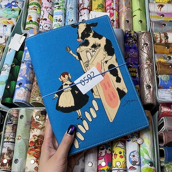 织绣A5活页不带纸0592