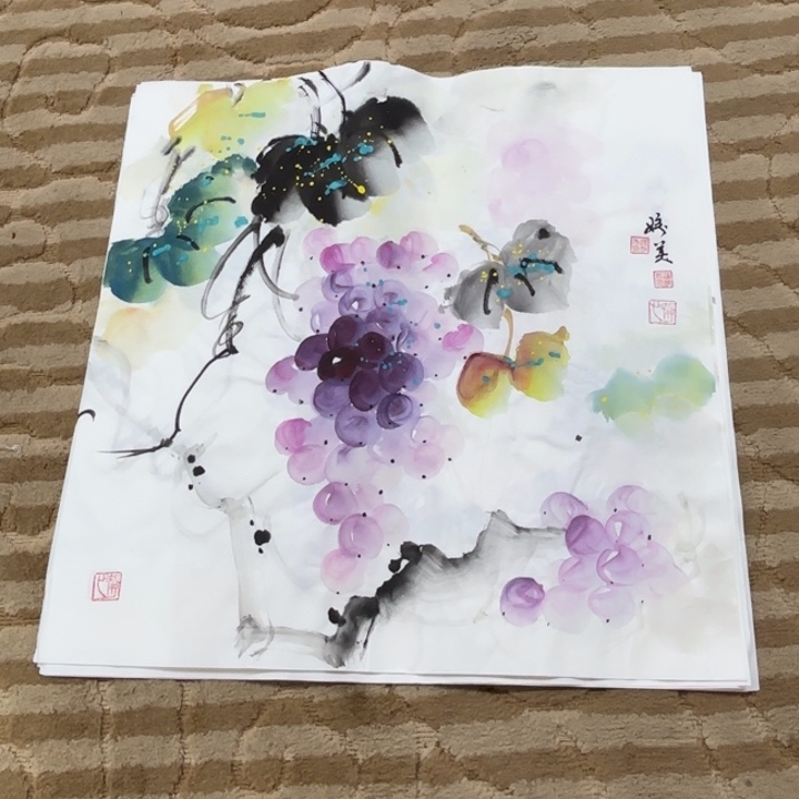 国画花鸟等多种鸟类的
