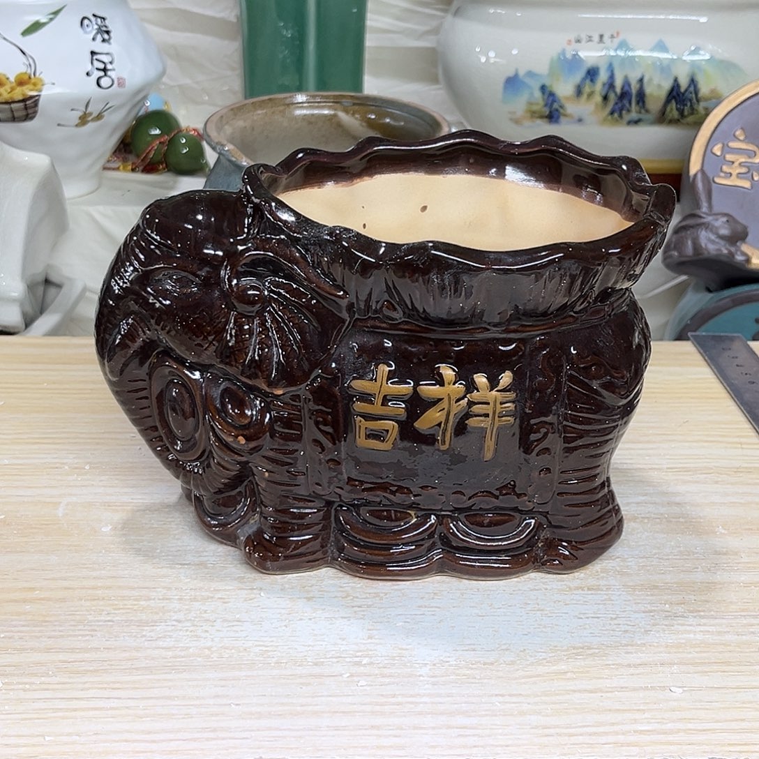 陶瓷绿植多肉微瑕花盆