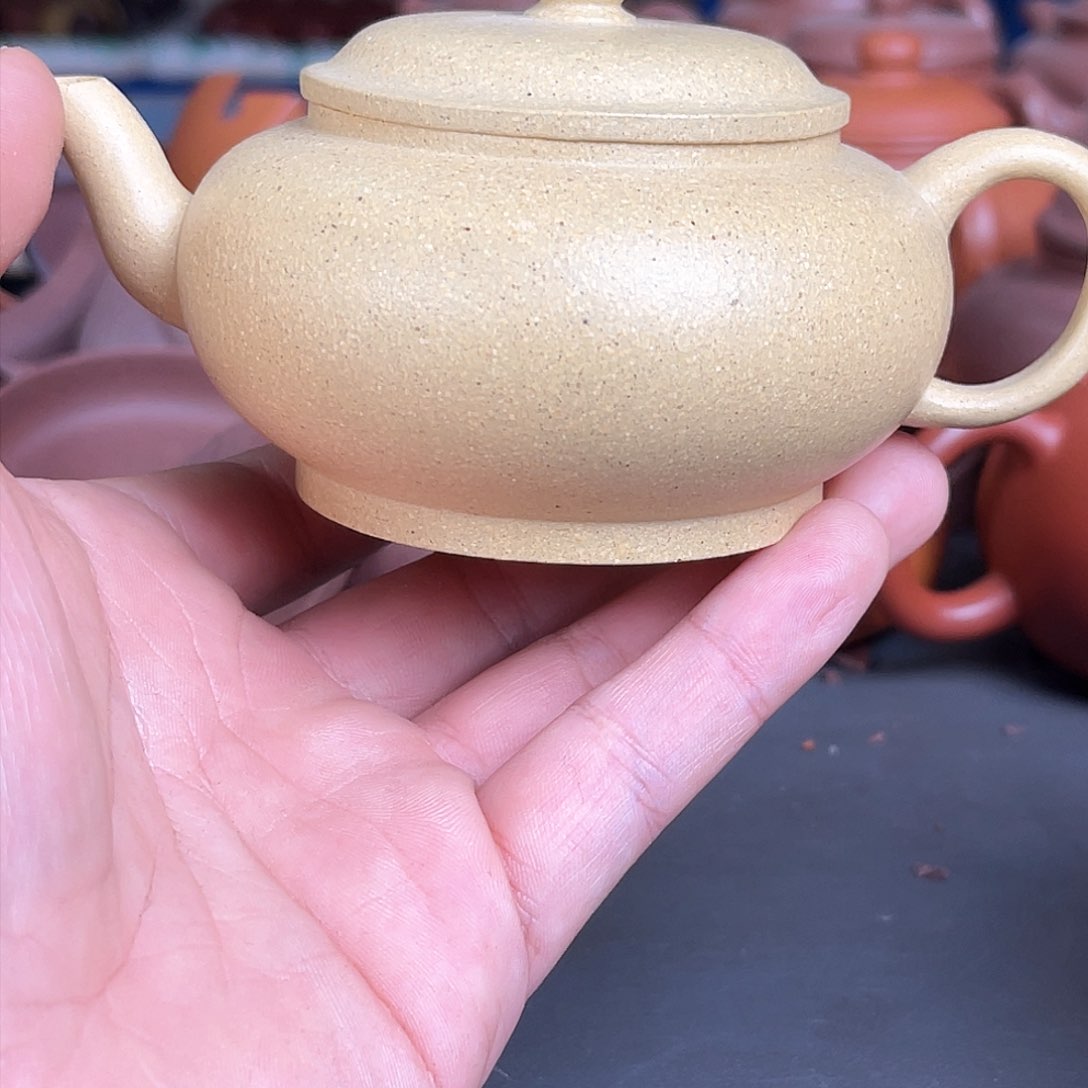 茶壶紫砂许娟本绿扁灯
