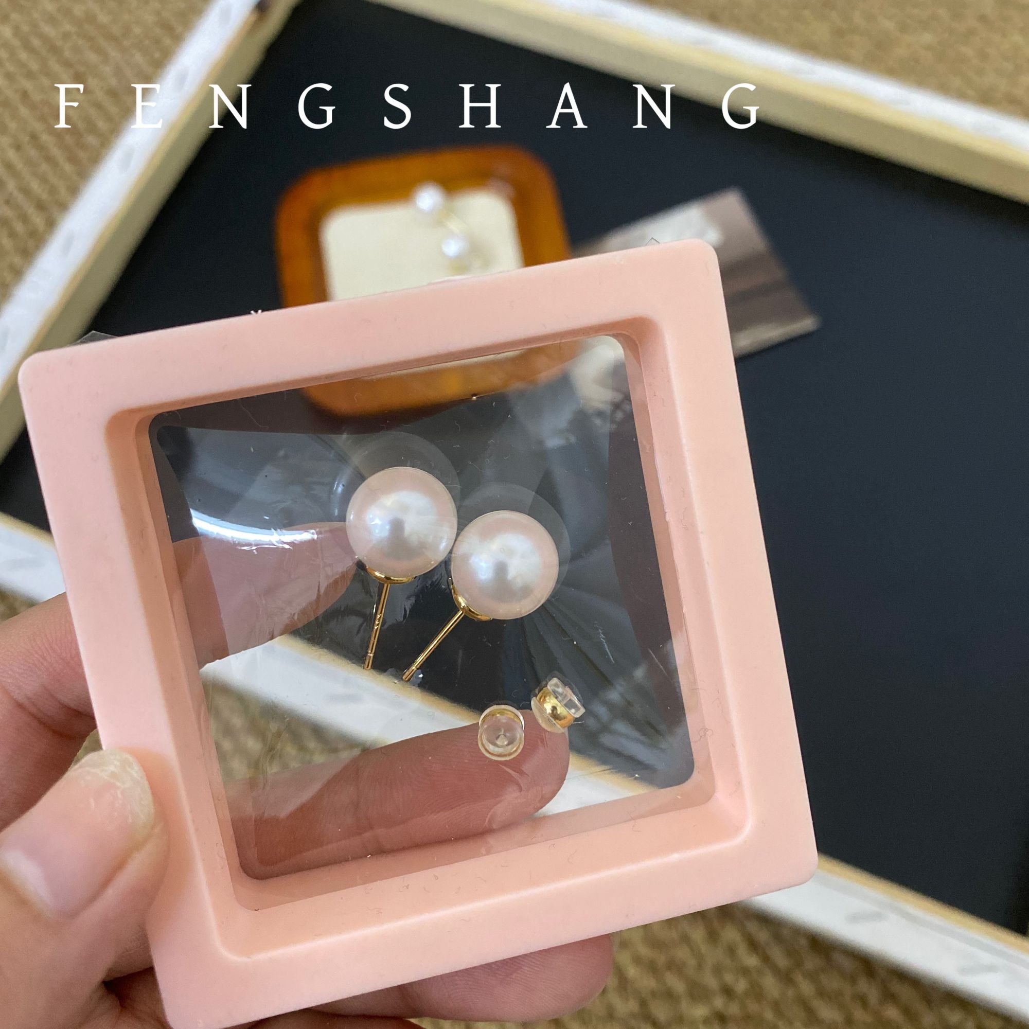 925银仿珍珠耳饰 欧日韩轻奢小众精致简约珍珠百搭气质耳环耳钉