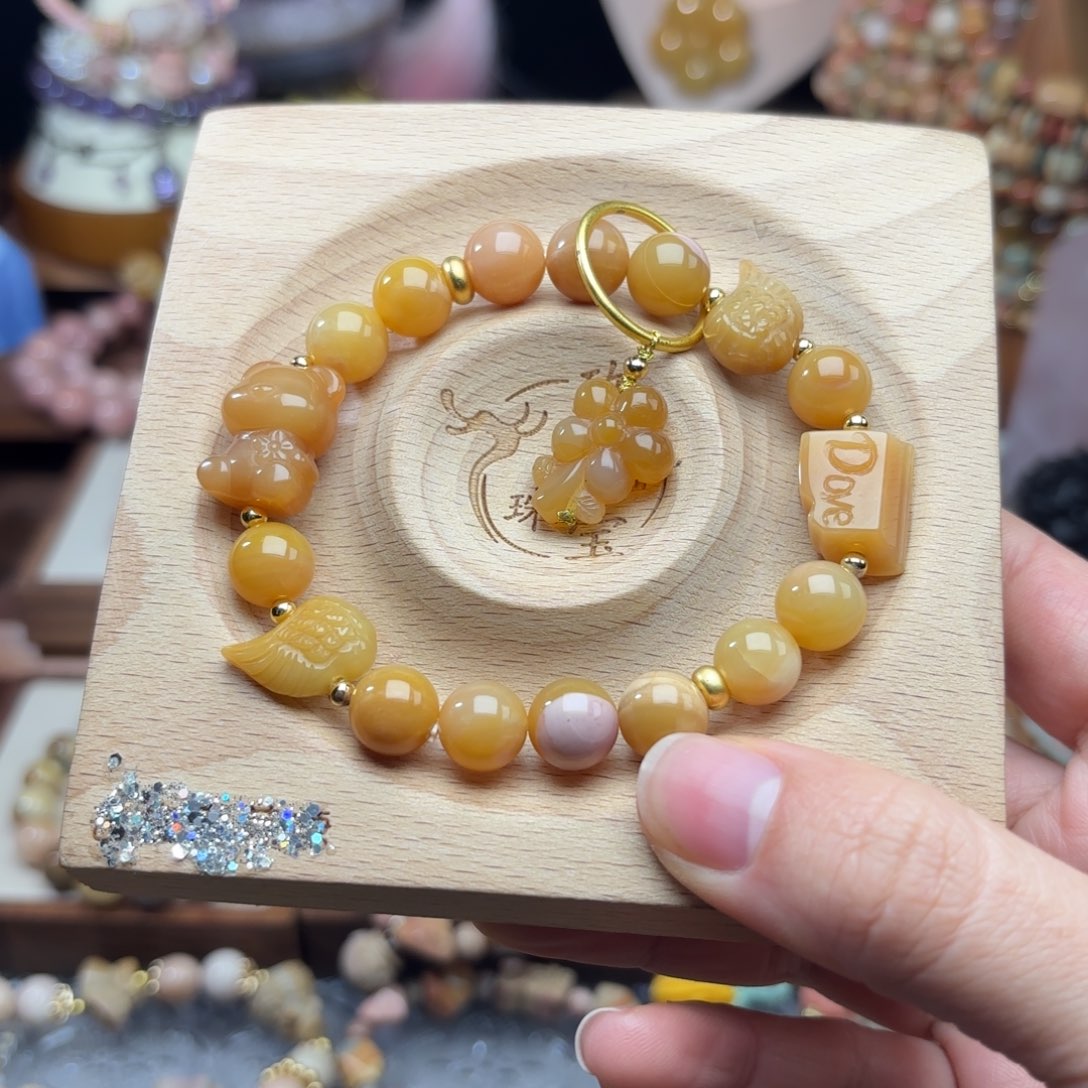 石英质玉珠宝半成品未镶嵌