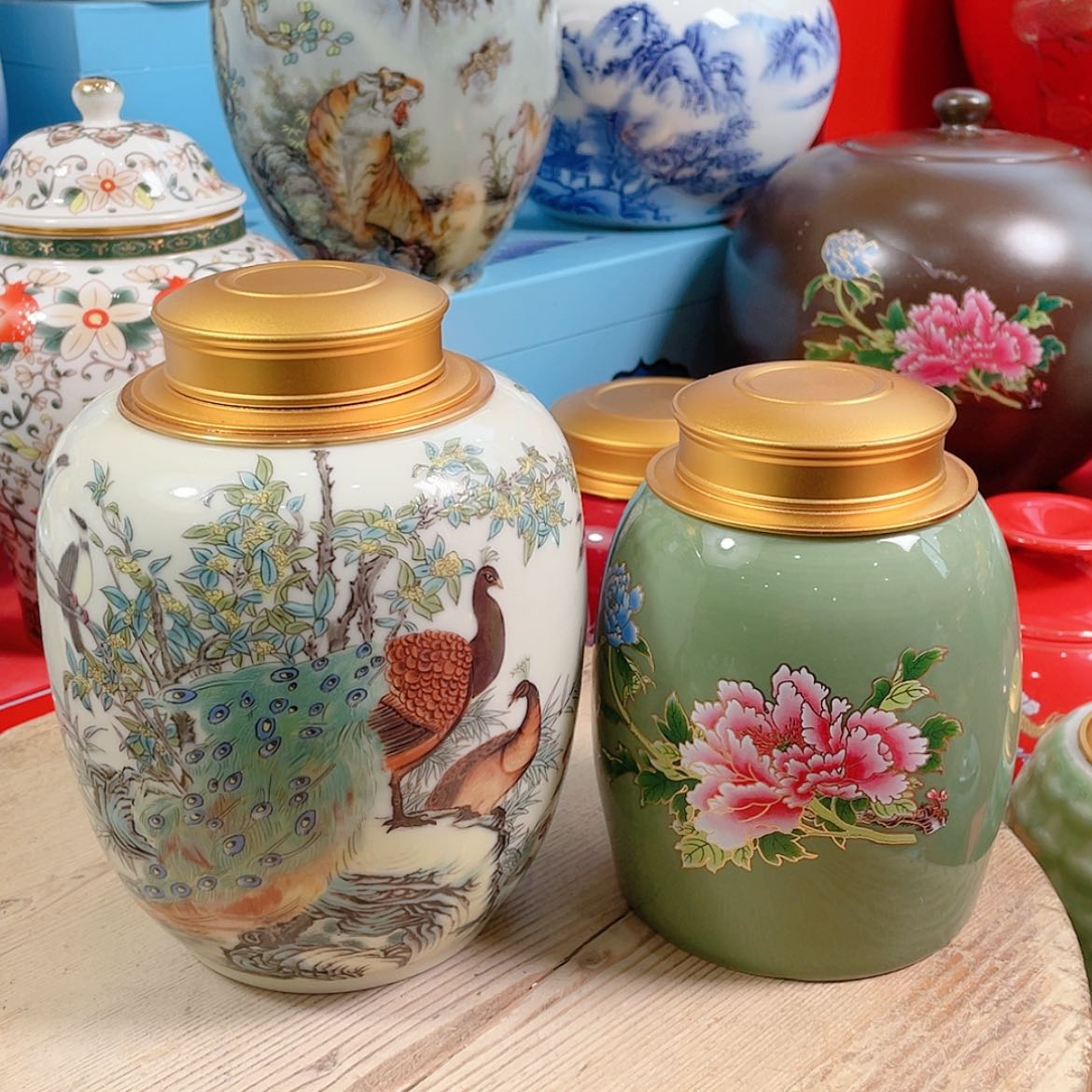 【闪购商品】罐陶瓷茶叶罐密封罐