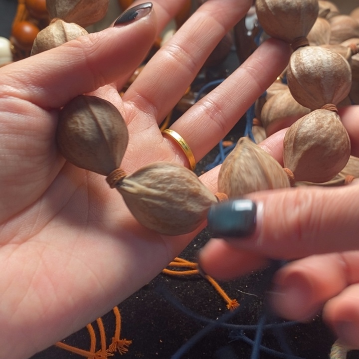 橄榄核手串/手链2.3蒜头原皮