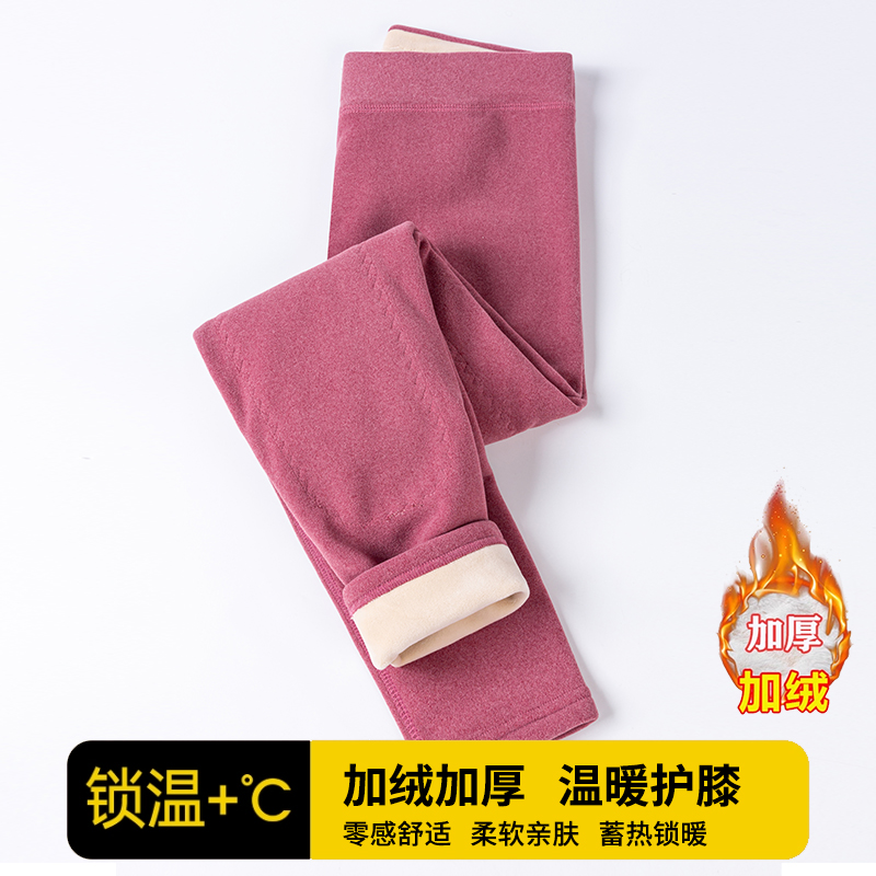 高腰保暖保暖裤女士打底裤双面亲肤加厚内穿加绒