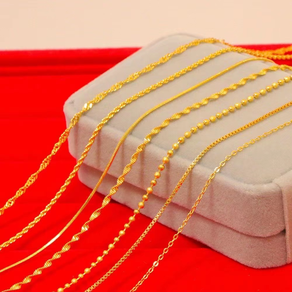 合金项链 项链 女士项链（点进选款）时尚百搭细款