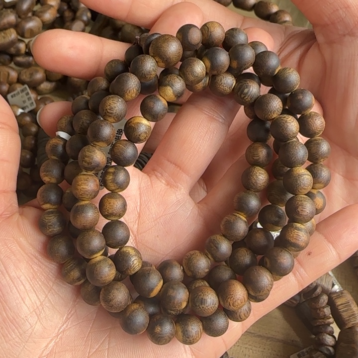 沉香手串浮沉金沙叶多样性发货一条卡8-28克