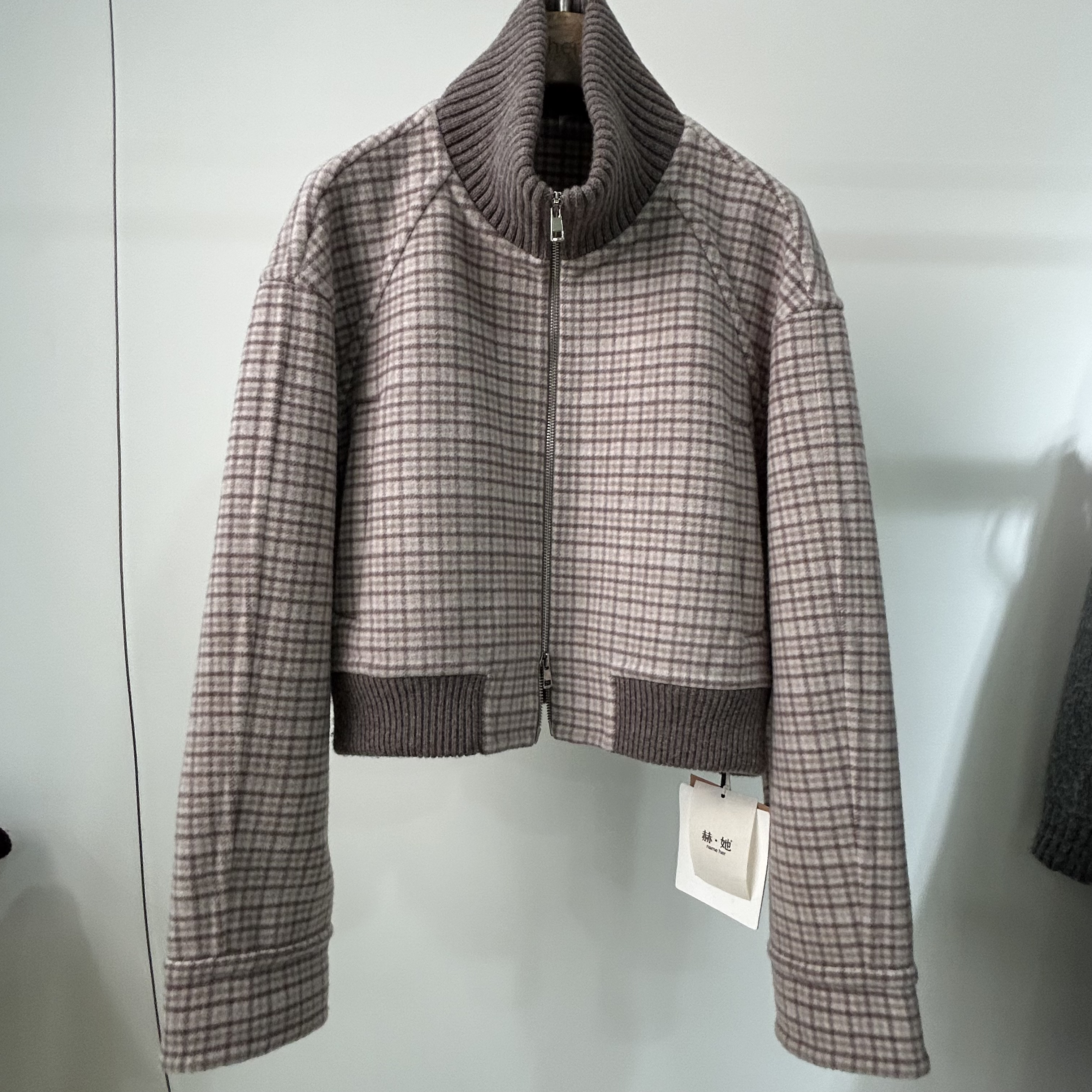 秋季新款时尚百搭长袖针织外套