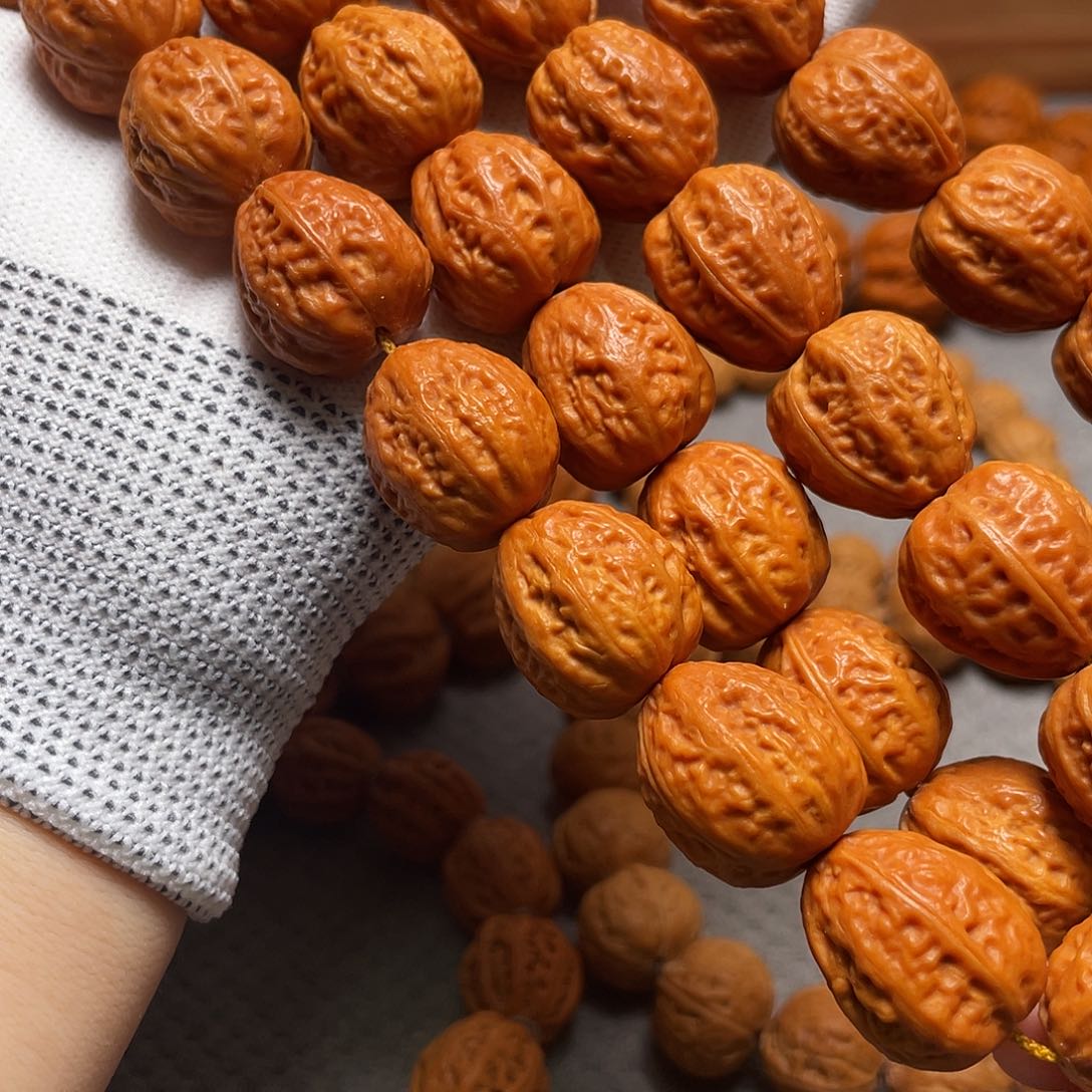 核桃粗筋桃心八棱脖挂88