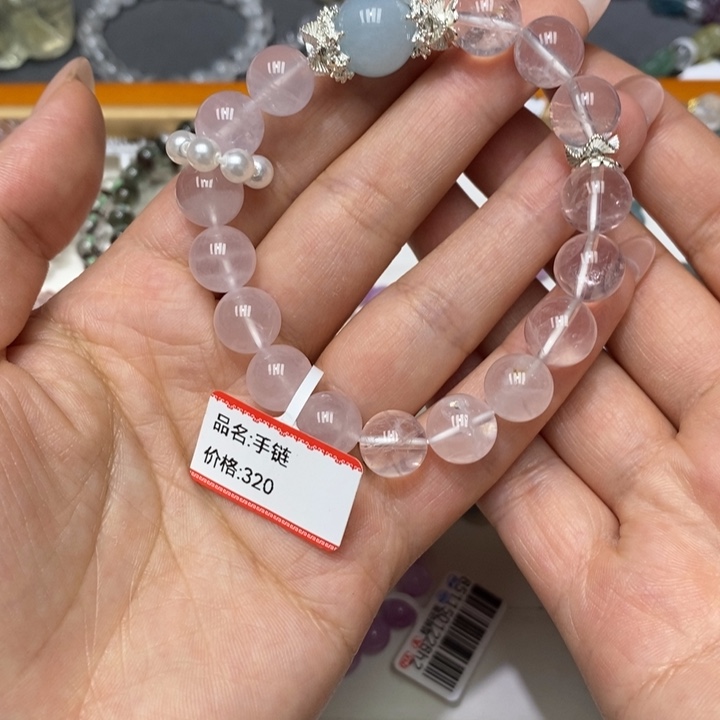 水晶手链未镶嵌手串