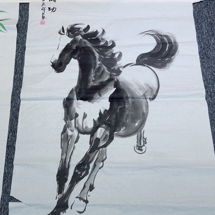 手绘作品今天下午放漏出