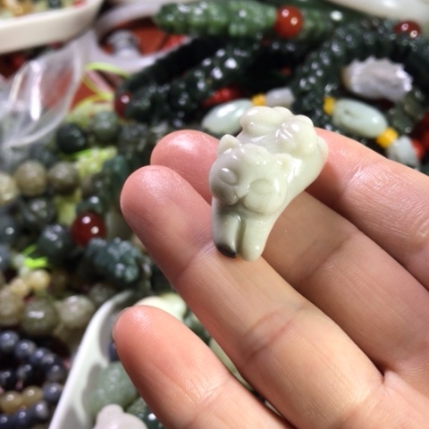 未镶嵌和田玉手机链