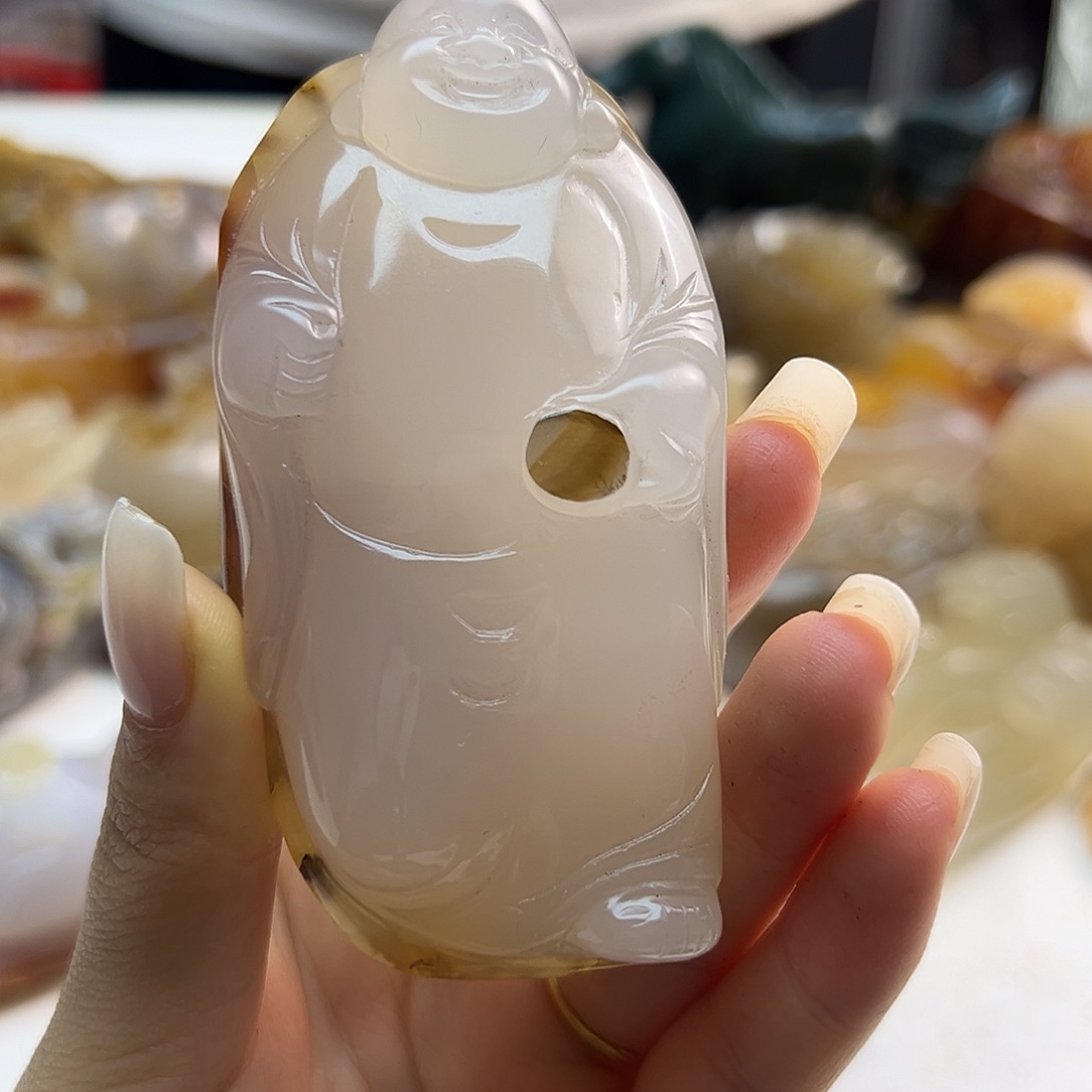 玛瑙/玉髓未镶嵌颈饰