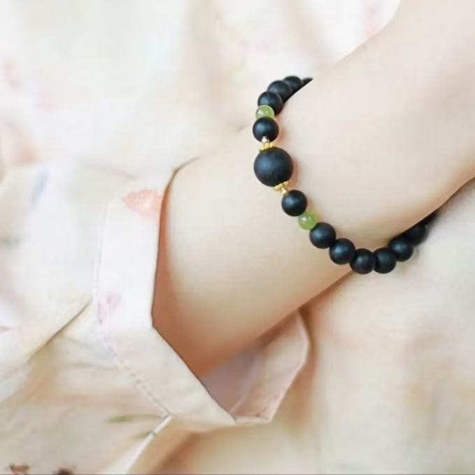 【非遗文创】息肌合香珠手串手链0.8cm香珠手串精致女士国风古法