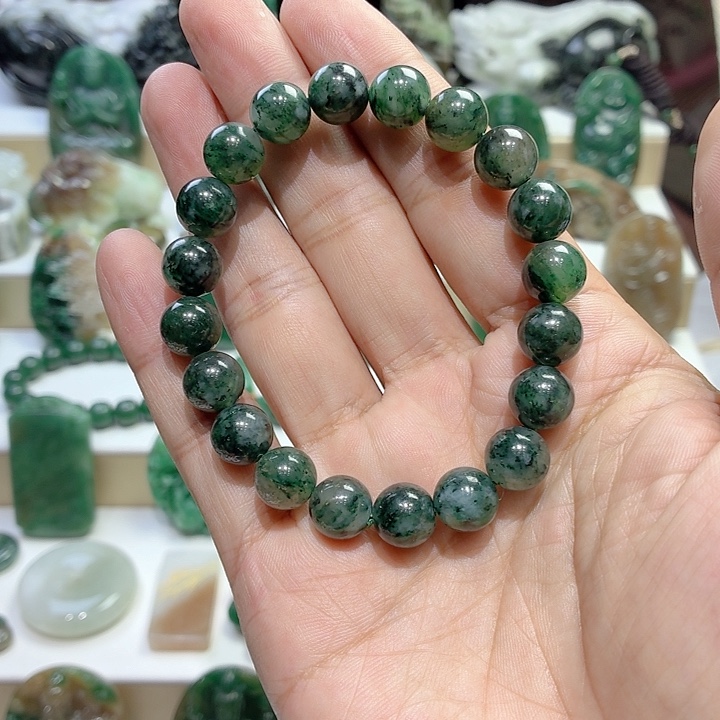 独山玉未镶嵌手串卡10