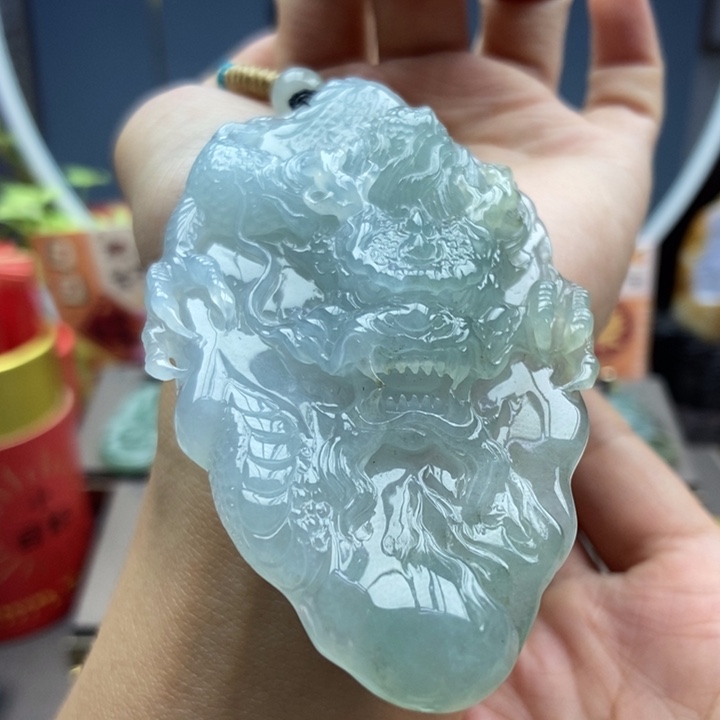 翡翠未镶嵌颈饰吊坠9