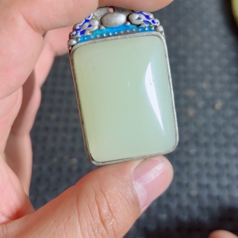 紫金钵盂菩提把件