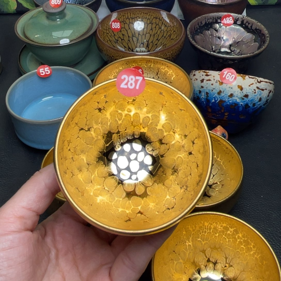 沙***漠茶盏287 建窑建盏茶盏
